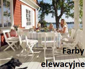 Farby elewacyjne do betonu i drewna.